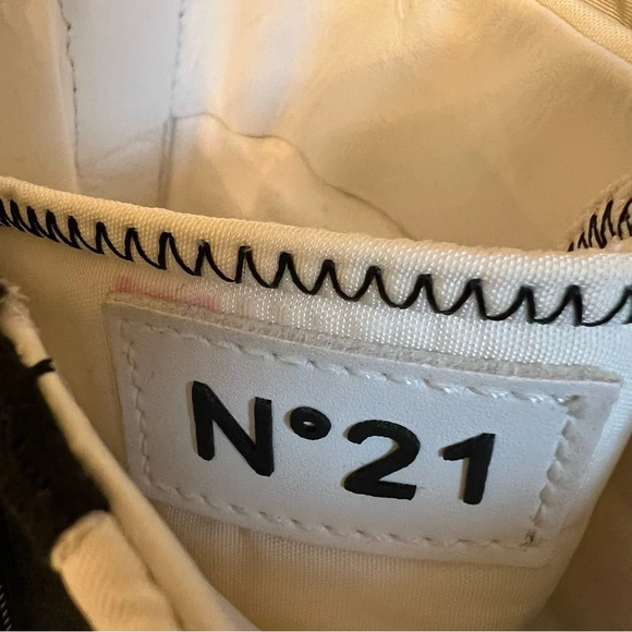 No. 21 Knee High Lace Up Sneaker Boots White Black 37 NWOB Unique Designer Rare - Picture 7 of 12